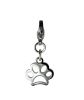 Shiny Metal Silver Paw