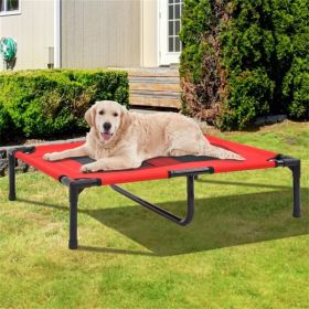 Mesh Pet Bed (Color: Red)